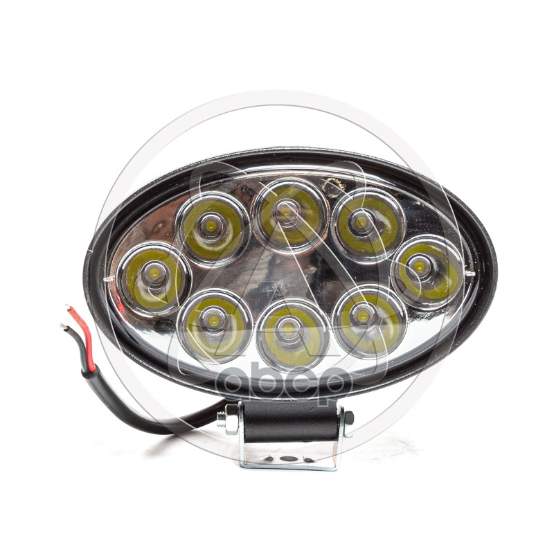 Фара светодиодная Avtoelectrica овальная 8 LED направленный свет 24W (140 х 57 х 105) 12/24V AE24OV-8LED-HC 09.2053