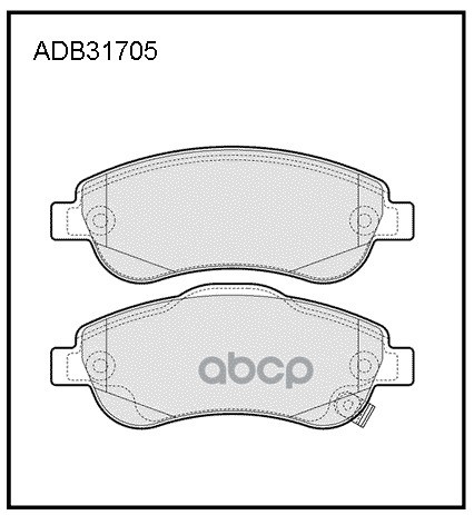 Колодки тормозные Honda CR-V 06- передние Allied Nippon ADB31705 GDB3445;45022SWWG01;45022SWWG02;45022T1EG00;AMDBF441;MS8900;13046057532;2463801;2207890;37650;ADB31705;ADH24275;BD3418;D5156M;FDB4228;LP2093;PN8808;SP1567;AW1810412;