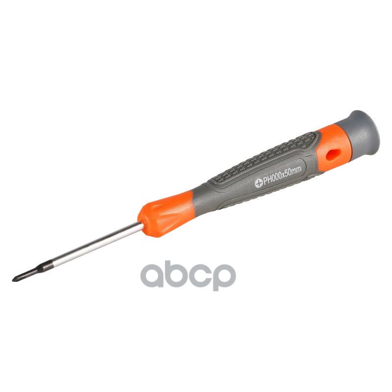 Отвертка крестовая PH000x50мм, магнитный наконечник, пласт.подвес