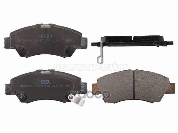 Колодки тормозные (Спереди) Honda Fit 01-07 / Capa 98-02 HOSU арт. HSBR0265