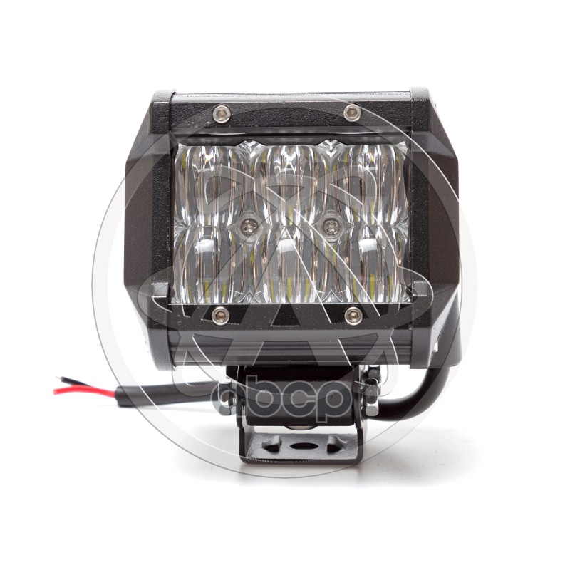 Фара дополнительная светодиодная (LED) AE18RT-6LED-5DLENS-PC прямоугольная, расс