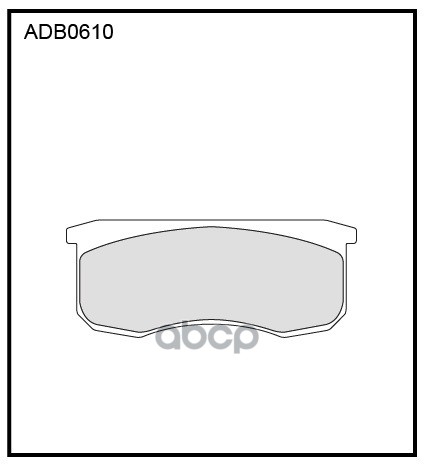 Колодки тормозные дисковые | перед | UAZ HUNTER/PATRIOT 2.4/2.7/2.9/2.1D/2.2D 94>  ADB0610
