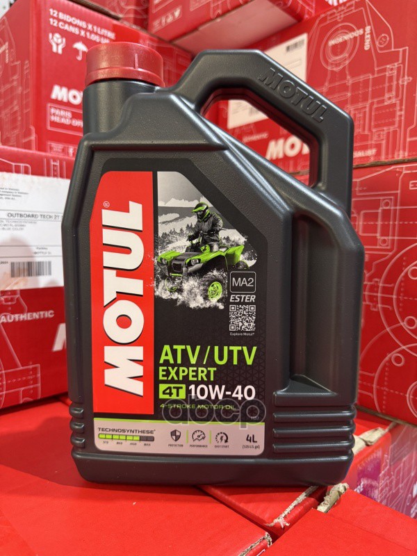 Motul Atv-Utv Expert 4T 10W40 4Л. /Technosynthese®/ Для Квадроцикл. (Масло Моторн.) MOTUL арт. 105939