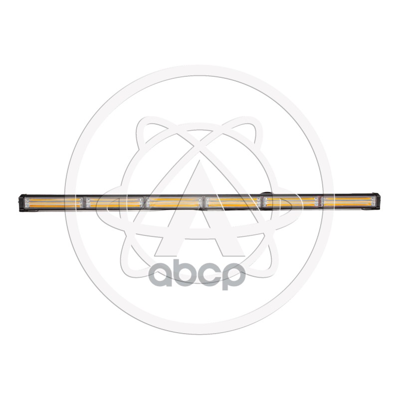 Балка проблесковая оранжевая AE36W-6COB-1S 36Вт, 1224В, 1-стор., 6 блоков COB, 2