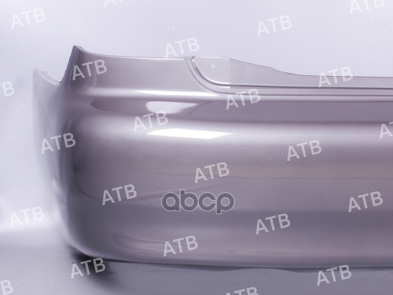 бампер Chevrolet Lanos 1 2002-2009 задний Серебристый металлик (Silver) ATB