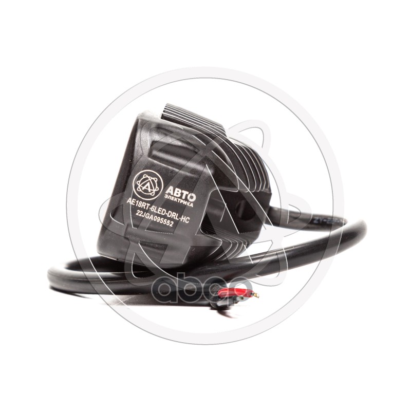 Фара светодиодная Avtoelectrica прямоугольная 6 LED направленный свет 18W,ДХО (155 х 40 х 70) 12/24V AE18RT-6LED-DRL-HC 09.1937