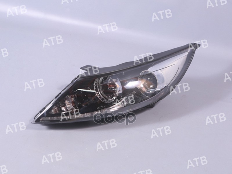 блок фара Kia Sportage 3 2010-2016 галоген + ДХО LED с эл. кор. левая ATB
