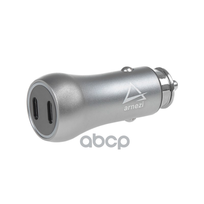 Адаптер автомобильный 40W 2xType-С (PD 3.0) 12-24V в прикуриватель