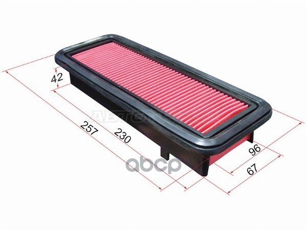 Фильтр воздушный Nissan Note 12-20 / Micra 10-13 Sat арт. ST-AY120-NS060