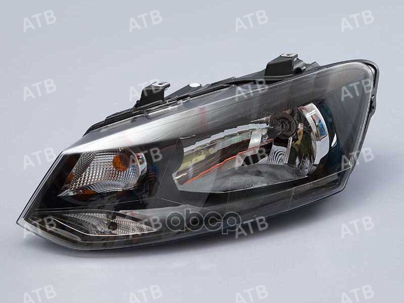 блок фара Volkswagen Polo 5 2009-2020 рестайлинг 2 лампы под эл. кор. левая ATB