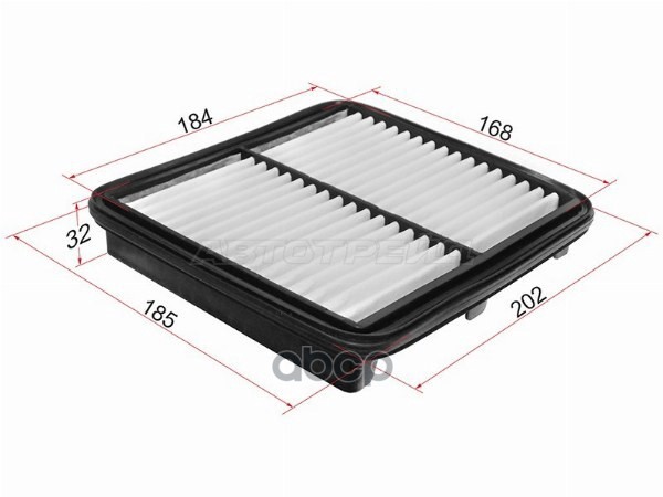 Фильтр воздушный Chevrolet Spark 05-10 / Daewoo Matiz 97-15 Sat арт. ST-96314494