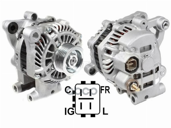 Генератор SUZUKI GRAND VITARA II 4x4 JT 2.4  09-15/SX4 2.0 10- J24B 12V 80A Sat арт. ST-31400-78K00N