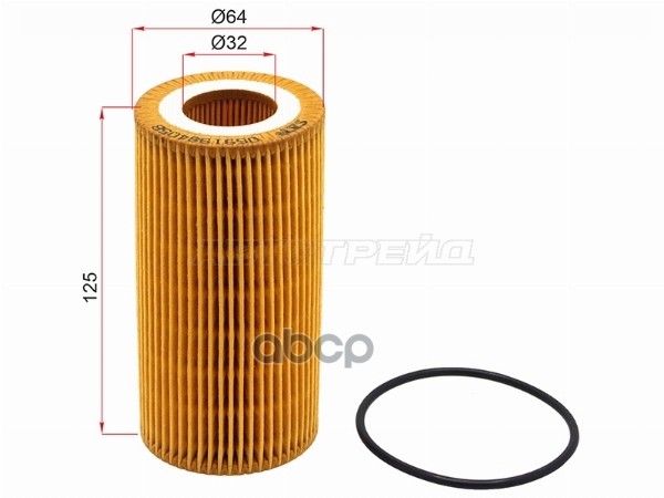 Фильтр масляный Audi A4 15- / A5 16- Sat арт. ST-059198405B