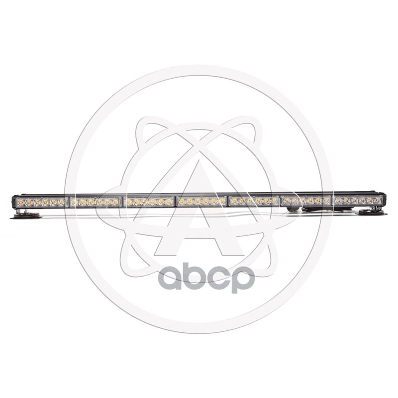 Балка светодиодная 12/24V 84Вт на магните стробоскоп 2 стор.(7+7 блоков Epistar