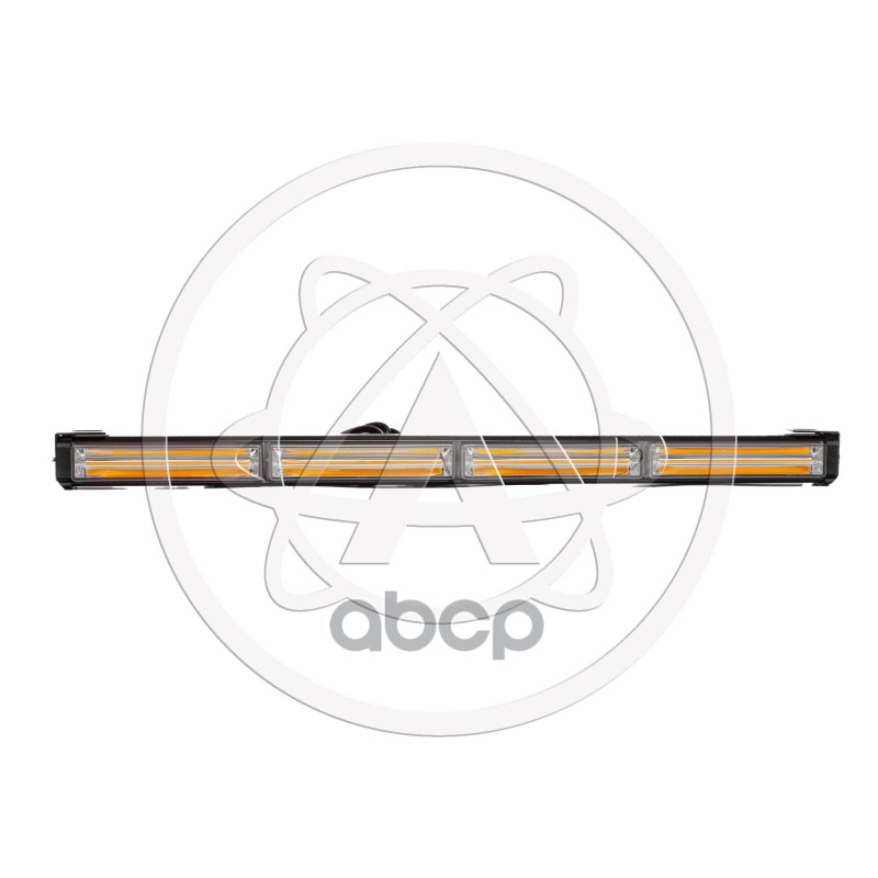 Балка проблесковая оранжевая AE24W-4COB-1S 24Вт, 1224В, 1-стор., 4 блока COB, 18