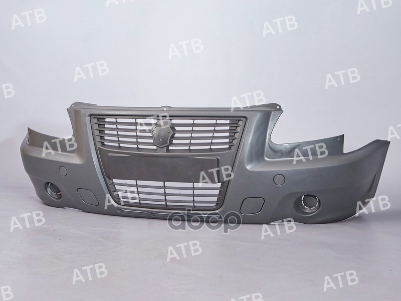 бампер GАЗ-ЭЛЬ 3302 передний Бизнес без эмблемы ATB