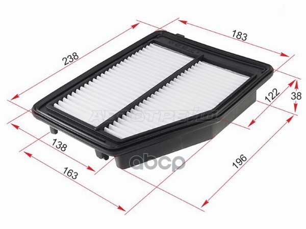 Фильтр воздушный Honda Civic 11-17 Sat арт. ST-17220-R1A-A01