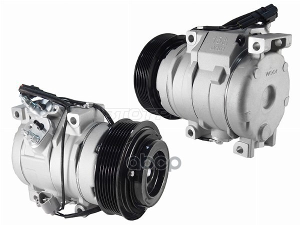 Компрессор кондиционера Toyota Land Cruiser Prado (J120) 02-09 / 4Runner 02-09 Sat арт. ST-TY91-396-0