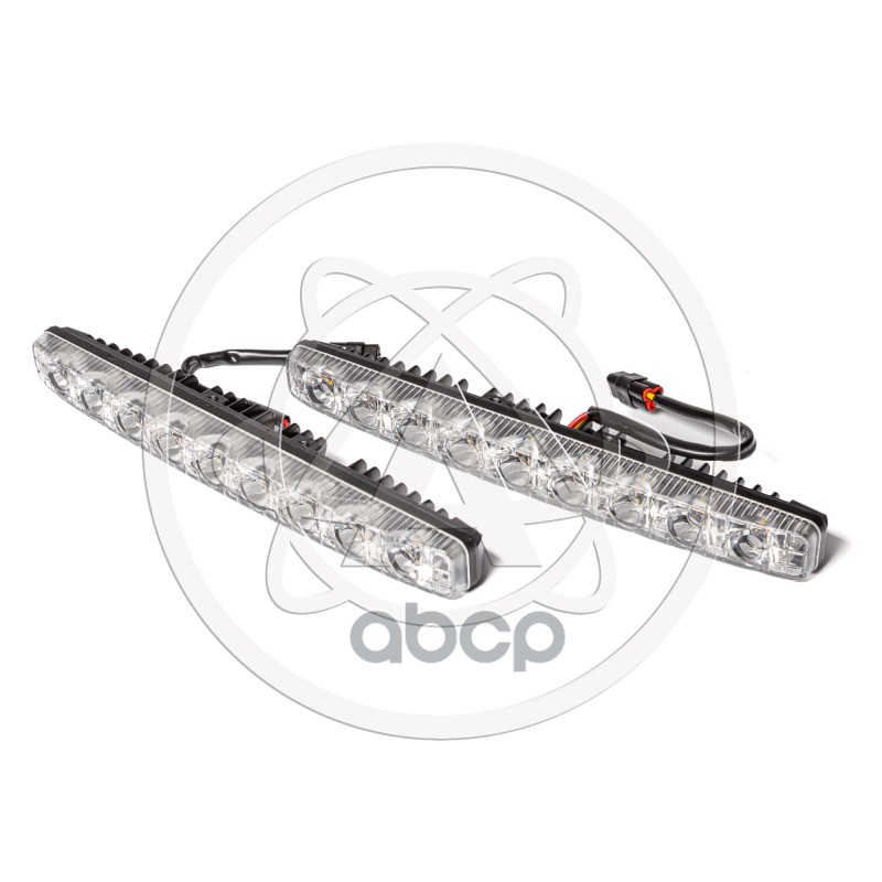 Фара дополнительная светодиодная (LED) AE45RT-9LED-DRL-TL прямоуг. ДХО 9 диодов