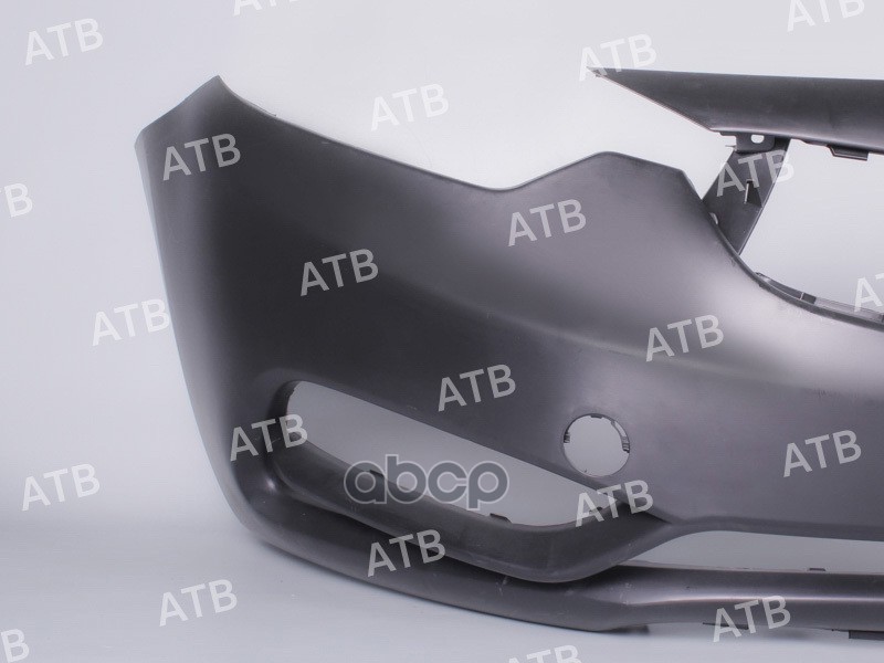 бампер Kia Cerato 3 2013-2016 передний под ПТФ ATB