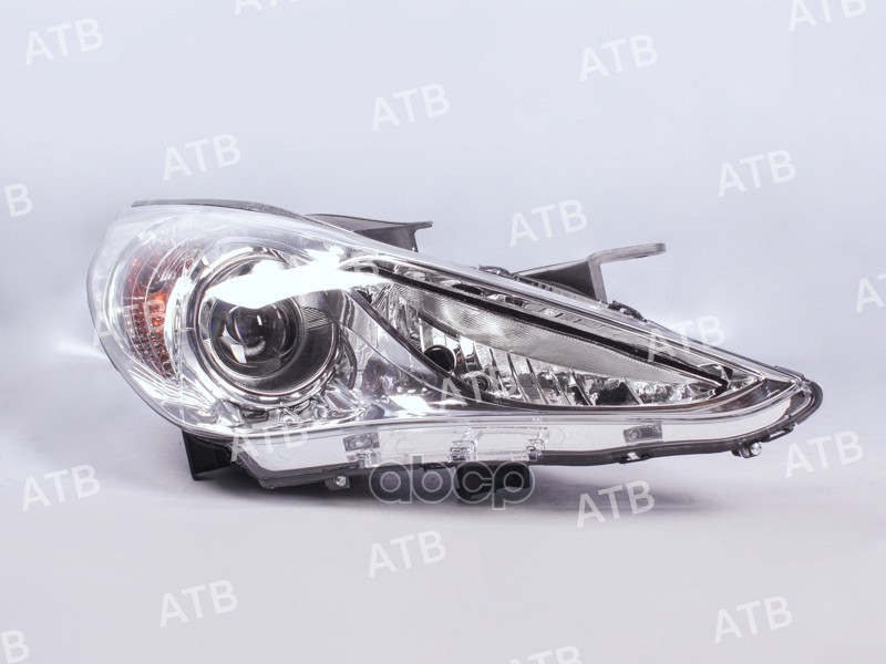 блок фара Hyundai Sonata 6 2009-2014 под эл. кор. + галоген правая ATB