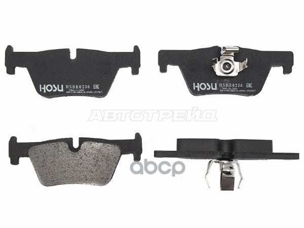Колодки тормозные (Спереди) BMW 1-Series 11-19 / 3-Series 11- HOSU арт. HSBR0235