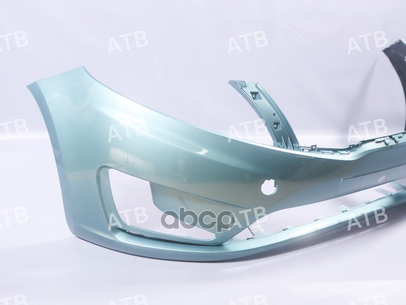 бампер Kia Rio 3 2011-2015 передний Изумрудно-зеленый (Emerald Green) EMG ATB