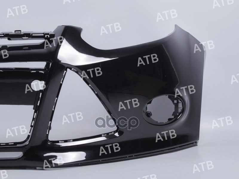 бампер Ford Focus 3 11-15 перед под ПТФ Черный (Panther Black) JAYC/2851/17V A