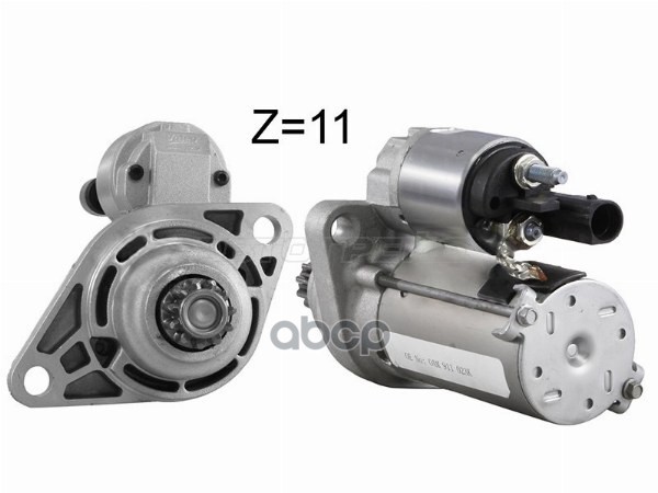 Стартер Audi A3 03-19 / Skoda Octavia 00-20 (1,2 kW/ Z=11) Sat арт. ST-0AM911023KN