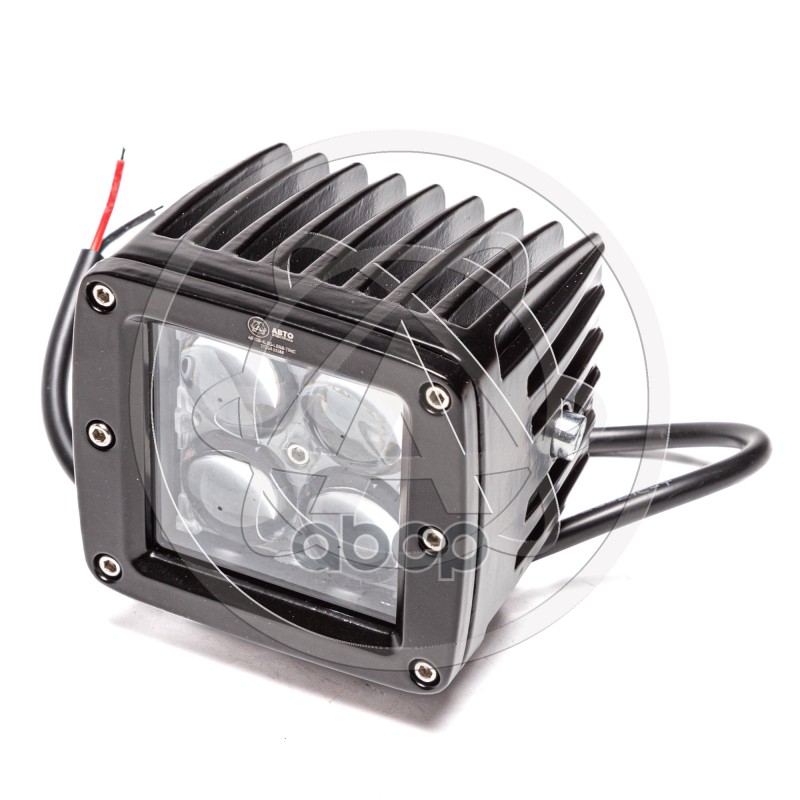 Фара светодиодная Avtoelectrica квадратная 4 LED направленный свет 12W, (80 х 73 х 75) 12/24V AE12S-4LED-LENS-73HC 09.2056