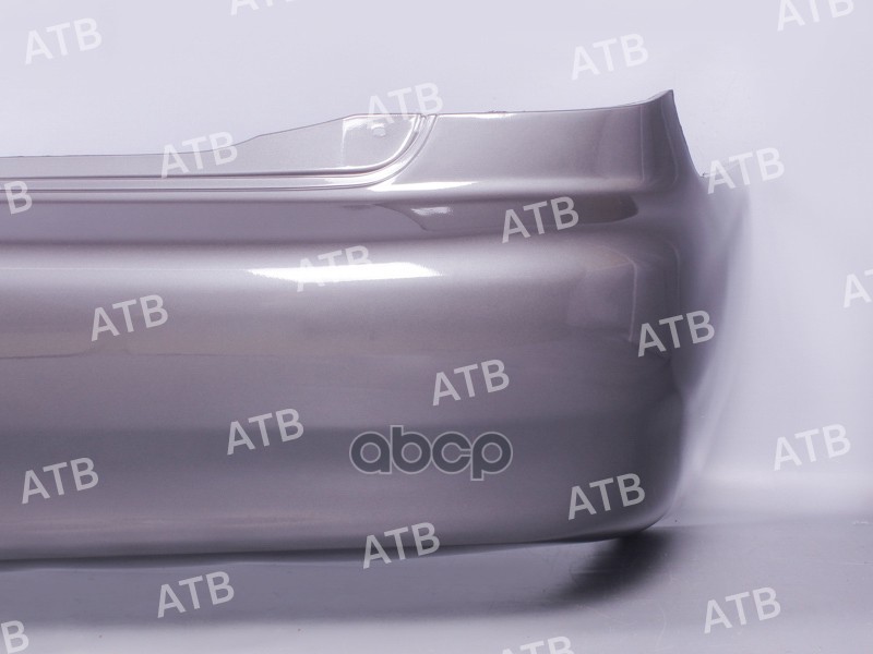 бампер Chevrolet Lanos 1 2002-2009 задний Серебристый металлик (Silver) ATB