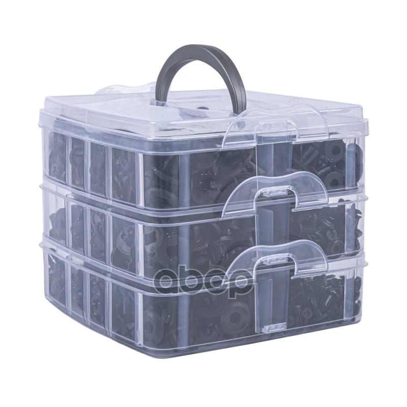 Набор крепежей (клипс) для обшивки салона со съемн