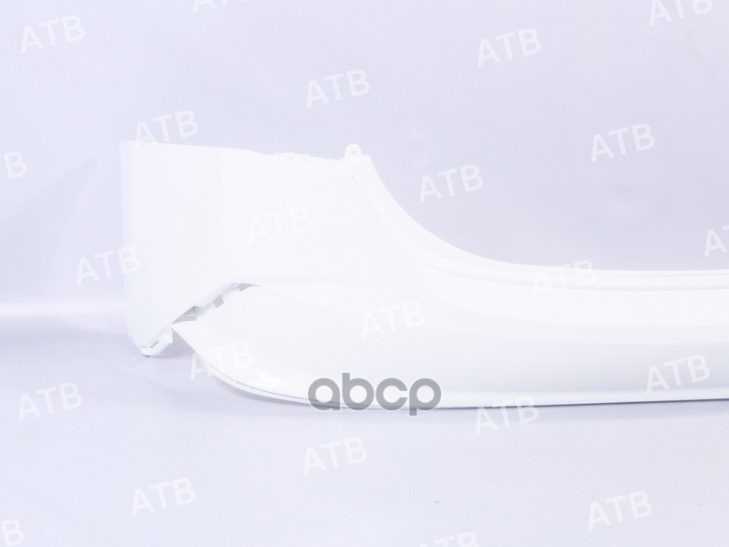 бампер Hyundai Solaris 2 2020-2023 рестайлинг задний Белый (Cristal white) PGU