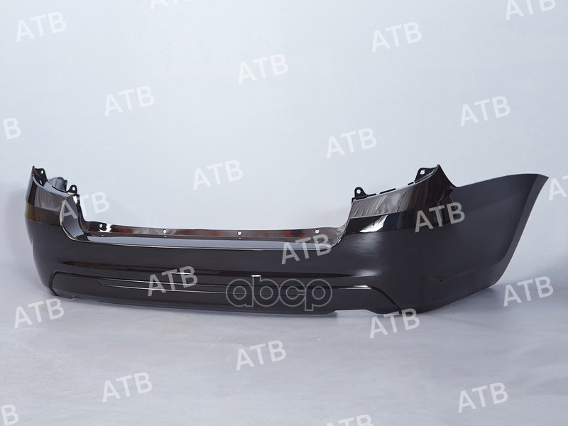 бампер Лада Гранта 2 FL седан задний Черная пантера 672 полноокрашенный ATB