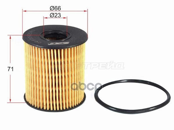 Фильтр масляный Citroen Berlingo 96-16 / C3 01- Sat арт. ST-9662282580