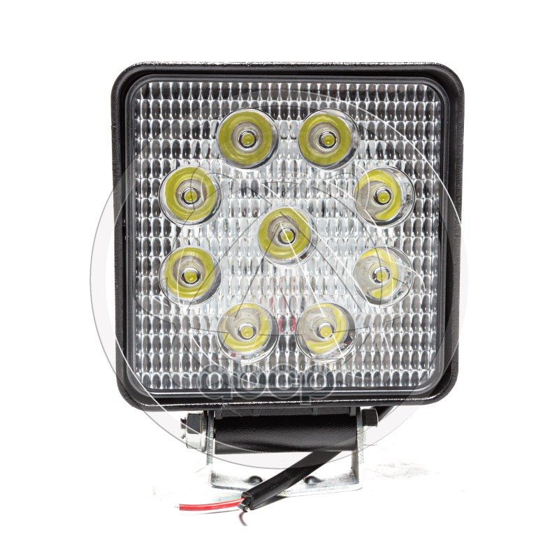 Фара дополнительная светодиодная (LED) AE27S-9LED-55HC квадратная, направленный
