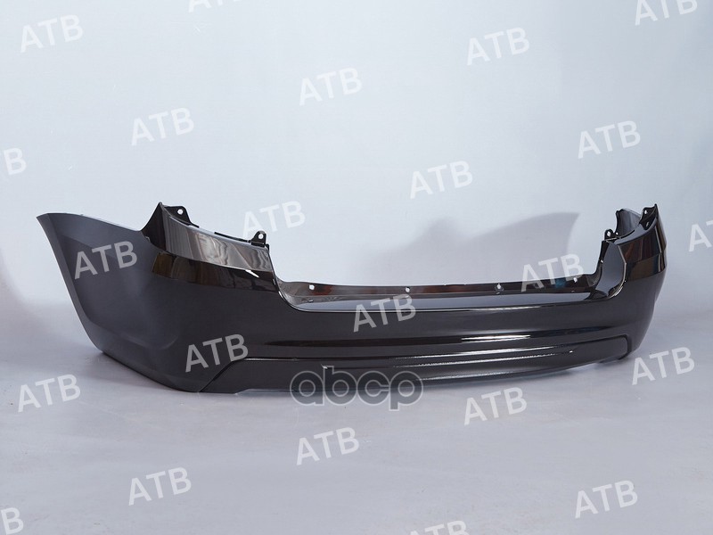 бампер Лада Гранта 2 FL седан задний Черная пантера 672 полноокрашенный ATB