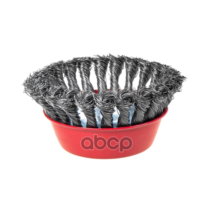 Щетка для УШМ чашка 125 мм, посадка M14, стальная витая проволока d=0.5мм, 6500 об/мин ARNEZI R8047125 Щетка для УШМ чашка 125 мм, посадка M14, стальная витая проволока d=0.5мм, 6500 об/мин ARNEZI R8047125