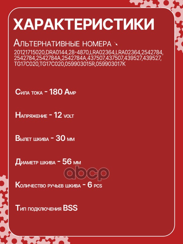 Генератор восстановленный