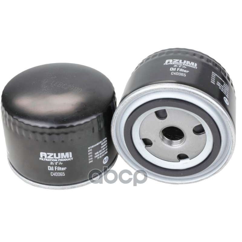 Фильтр масляный AZUMI C40065 LADA Kalina, Granta, Vesta