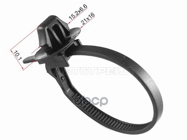 Клипса хомут (Продажа по 10шт) Sat арт. ST-M11475