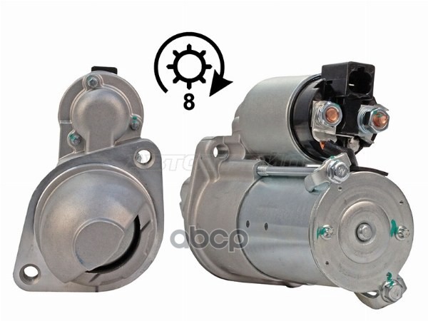 Стартер Hyundai Sonata 04-10 / Kia Cerato 08-16 (1,2 kW/ Z=8) Sat арт. ST-36100-25020N