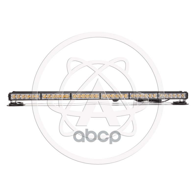 Балка светодиодная 12/24V 72Вт на магните стробоскоп 2 стор.(6+6 блоков Epistar)