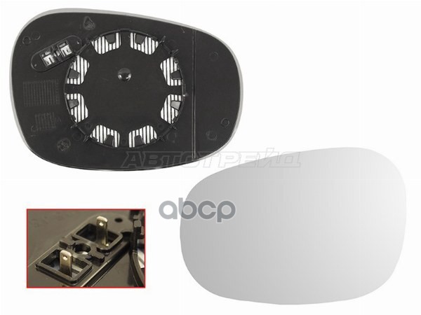 Полотно зеркала BMW 3-Series 08-14 (Слева/ Обогрев/ асферическое) Sat арт. ST-BM34-940G-A2