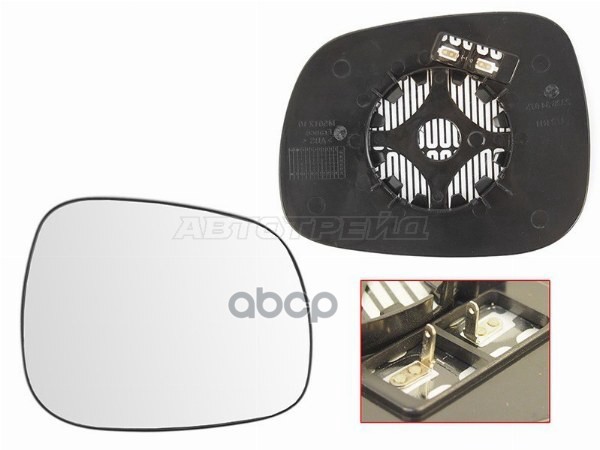 Полотно зеркала BMW X1 09-12 / X3 06-17 (Слева/ Обогрев/ асферическое) Sat арт. ST-BM84-940G-2