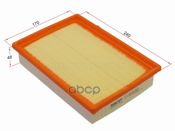 Фильтр воздушный Chevrolet Aveo 11- / Cobalt 13- Sat арт. ST-96950990