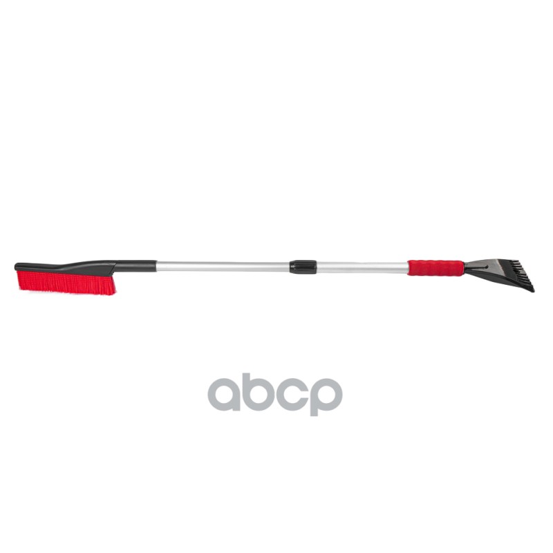 Щетка для очистки снега 86-114 см телескопическая со скребком и мягкой ручкой Arnezi A0401054