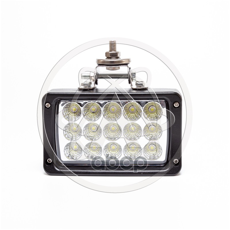 Фара дополнительная светодиодная (LED) AE45RT-15LED-PC прямоугольная, рассеянный