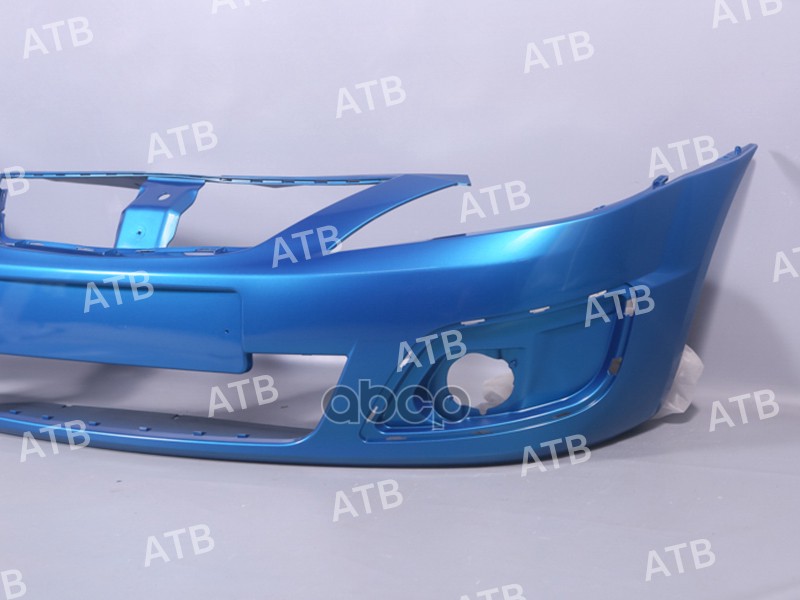 бампер Лада Ларгус передний Лазурно-синий 498 ATB