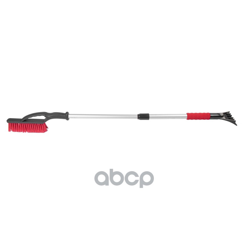 Щетка для очистки снега 87-118 см телескопическая со скребком и мягкой ручкой Arnezi A0401055